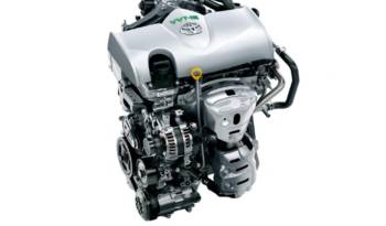 Toyota 1.3 liter engine Atkinson cycle revised