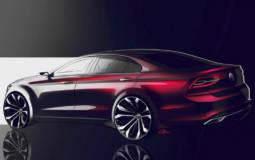 Volkswagen Midsize Coupe Concept unveiled