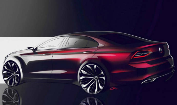 Volkswagen Midsize Coupe Concept unveiled