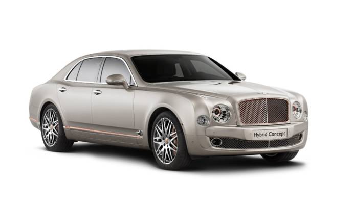 2014 Bentley Hybrid Concept - Official pictures and details