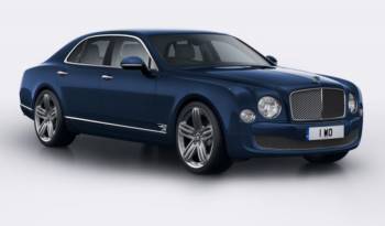 2014 Bentley Mulsanne 95 unveiled