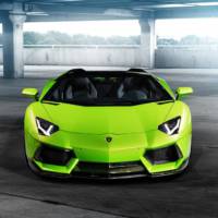 2014 Lamborghini Aventador-V Roadster modified by Vorsteiner