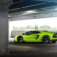 2014 Lamborghini Aventador-V Roadster modified by Vorsteiner