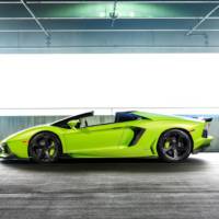 2014 Lamborghini Aventador-V Roadster modified by Vorsteiner