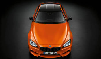 BMW M6 Coupe Fire Orange Special Edition