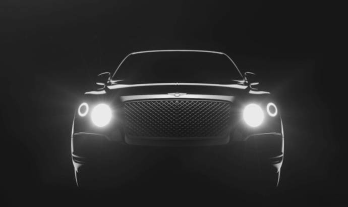 Bentley SUV video teaser