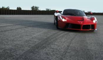 Ferrari la Ferrari Top Gear test on Fiorano circuit