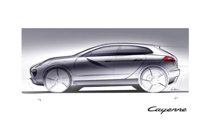 Porsche Cayenne Coupe in the works