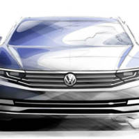 Volkswagen Passat first sketches