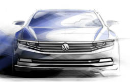 Volkswagen Passat first sketches