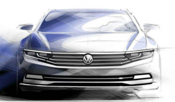 Volkswagen Passat first sketches