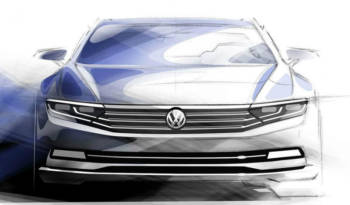Volkswagen Passat first sketches