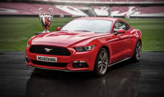 2015 Ford Mustang will debut in Europe during the UEFA Champions League Final