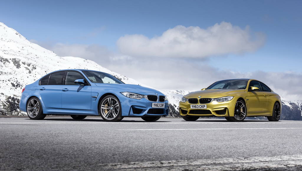 2014 BMW M3 and M4 Coupe UK prices