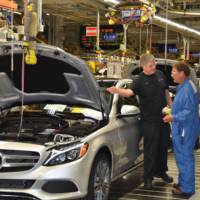 2015 Mercedes C-Class enters US production