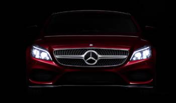 2015 Mercedes CLS-Class MULTIBEAM LED Headlight technology debut