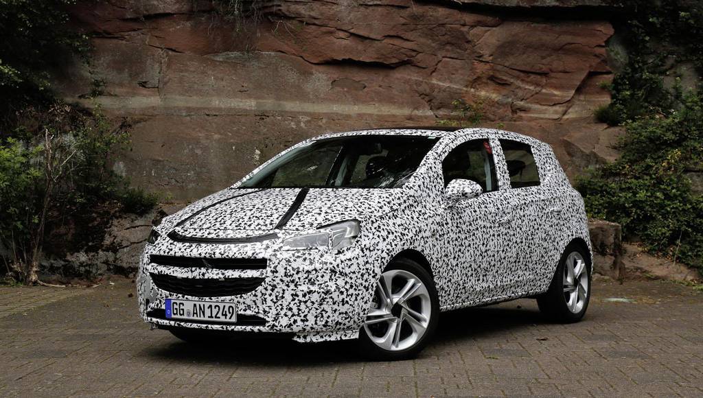 2015 Opel Corsa teased