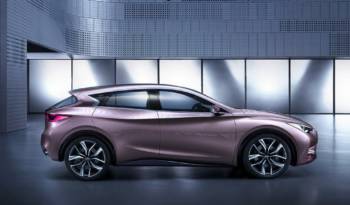 Infiniti QX30 officially confirmed