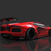 Liberty Walk Lamborghini Aventador tuning kit