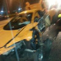 McLaren 650S Spider crashed during test drive