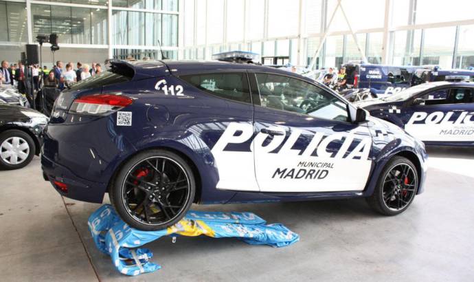 Renault Megane RS dressed in Police livery in Spain