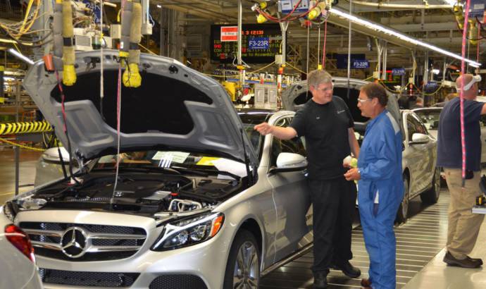 2015 Mercedes C-Class enters US production