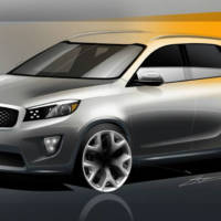 2015 Kia Sorento first sketches unveiled