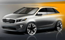 2015 Kia Sorento first sketches unveiled