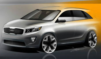 2015 Kia Sorento first sketches unveiled