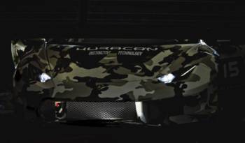 2015 Lamborghini Huracan Super Trofeo - First official teaser picture