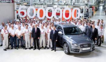 Audi has sold 6 million cars with quattro system