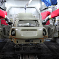 First Mini five-door hatchback rolls off the assembly line in Oxford