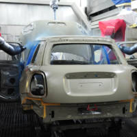 First Mini five-door hatchback rolls off the assembly line in Oxford