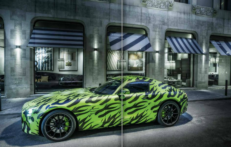 Mercedes AMG GT teased again