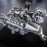 Mercedes AMG V8 engine detailed