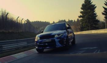 Range Rover Sport SVR is the fastest SUV on Nurburgring