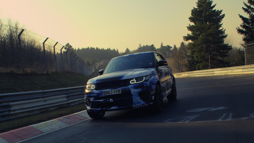 Range Rover Sport SVR is the fastest SUV on Nurburgring