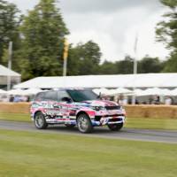 Range Rover Sport SVR runs on Goodwood Hill Climb