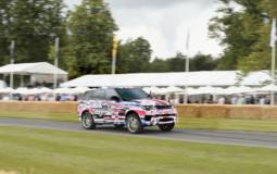 Range Rover Sport SVR runs on Goodwood Hill Climb