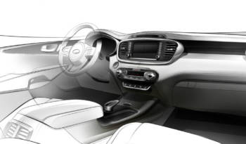 2015 Kia Sorento interior teaser