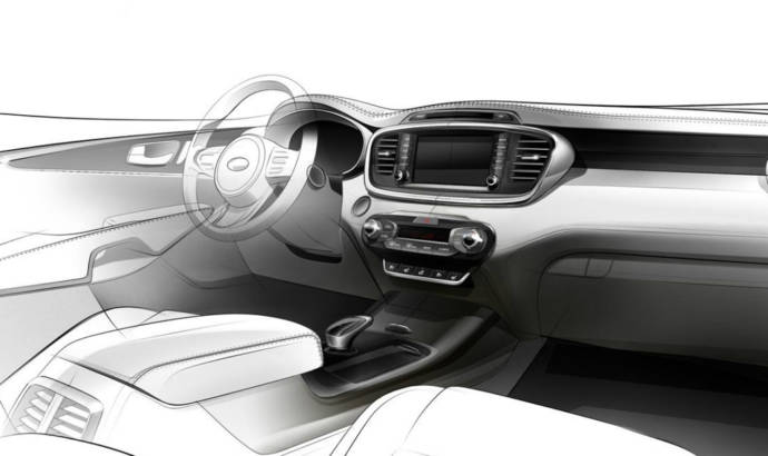 2015 Kia Sorento interior teaser