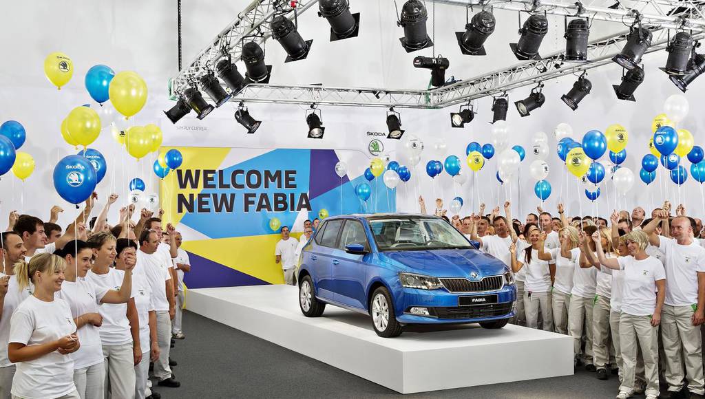 2015 Skoda Fabia enters production in Mlada Boleslav