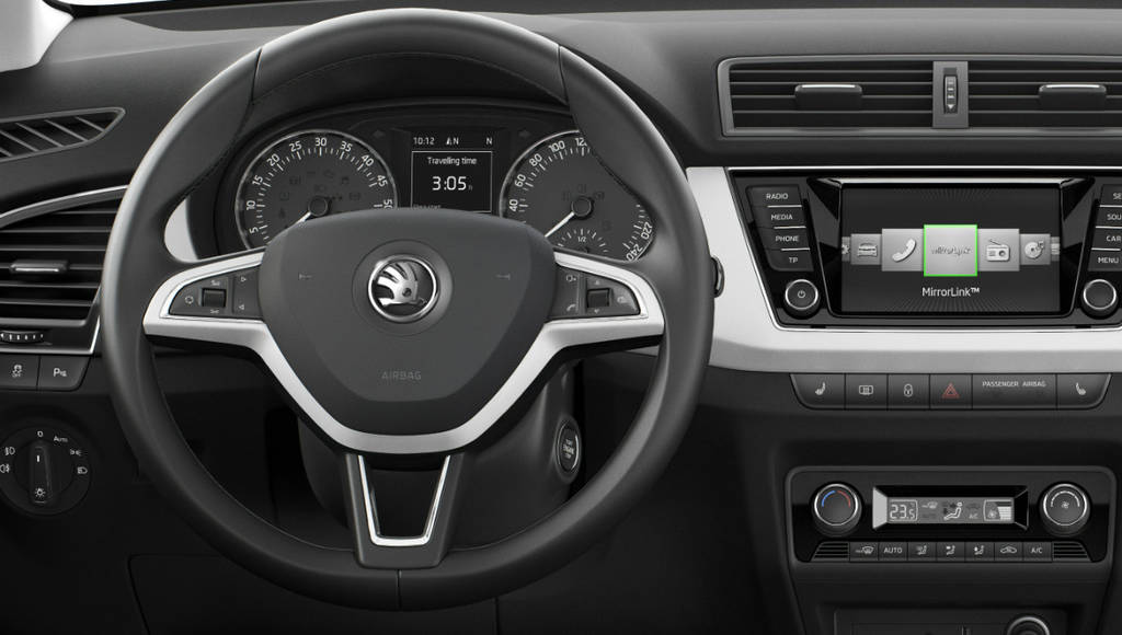 2015 Skoda Fabia - first interior photo