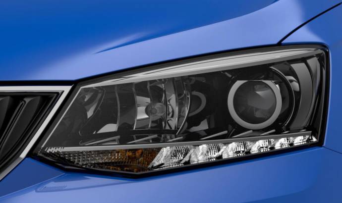 Another teaser picture with the 2015 Skoda Fabia