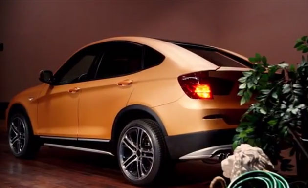 BMW Deep Orange Blue 4 Concept unveiled