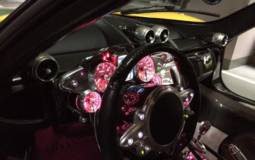 He is 15-year-old and he owns a Pagani Huayra