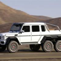 Mercedes G63 AMG 6x6 track tested in Netherland