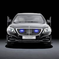 Mercedes S600 Guard - official data