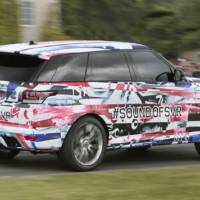 Range Rover Sport SVR teased again