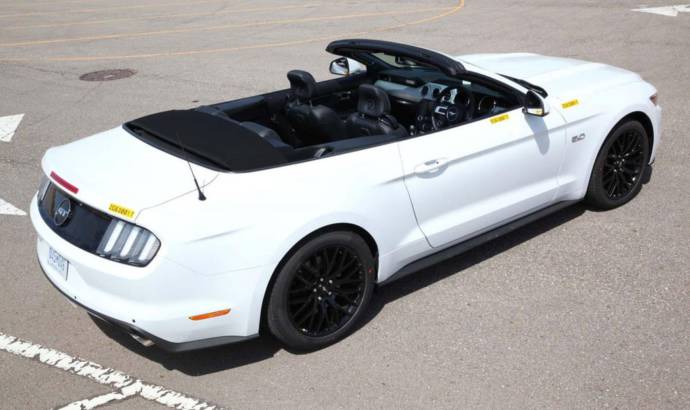 This is the first picture with a right-hand drive Ford Mustang